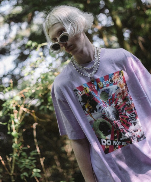 ALTER VENOMV(オルターヴェノム)の「MadnessTEE(Tシャツ/カットソー・メンズ・ブラック/パープル・FREE)」の11枚目の写真