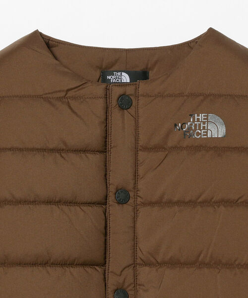 こども ビームス（コドモビームス）の「THE NORTH FACE / キッズ マイクロゼファーカーディガン 21（100～150cm）（ナイロンジャケット・キッズ・ブラウン/ブラック・150/140/110/100/130/120）」の7枚目の写真