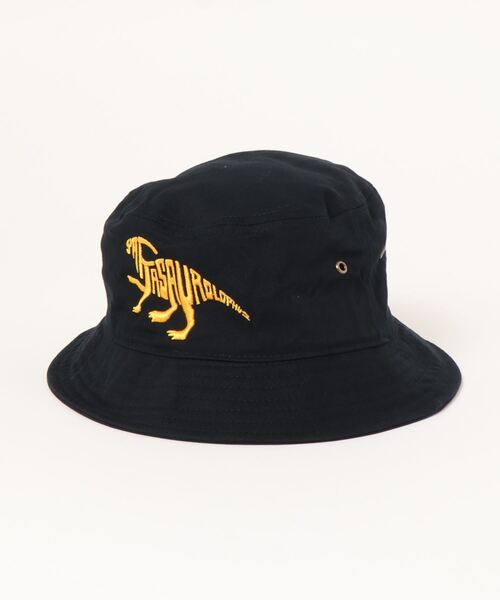 MPS(エムピーエス)の「【MPS】モチーフバケット恐竜(ハット・キッズ・ネイビー/ブラック/パープル・フリー)」の3枚目の写真