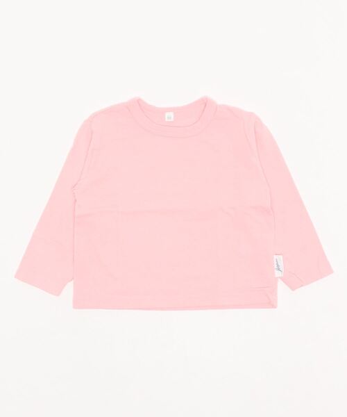 JIPPON（ジポン）の「セットインムジロンT （80～140cm）（Tシャツ/カットソー・キッズ・ライトピンク/ピンク/チャコール/サンドベージュ/ブラウン/ネイビー/レッド/ラベンダー/ミント/グリーン・110/120/80/90/130/100/95/140）」の9枚目の写真
