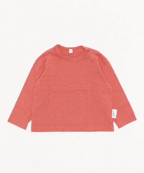 JIPPON（ジポン）の「セットインムジロンT （80～140cm）（Tシャツ/カットソー・キッズ・ライトピンク/ピンク/チャコール/サンドベージュ/ブラウン/ネイビー/レッド/ラベンダー/ミント/グリーン・110/120/80/90/130/100/95/140）」の8枚目の写真