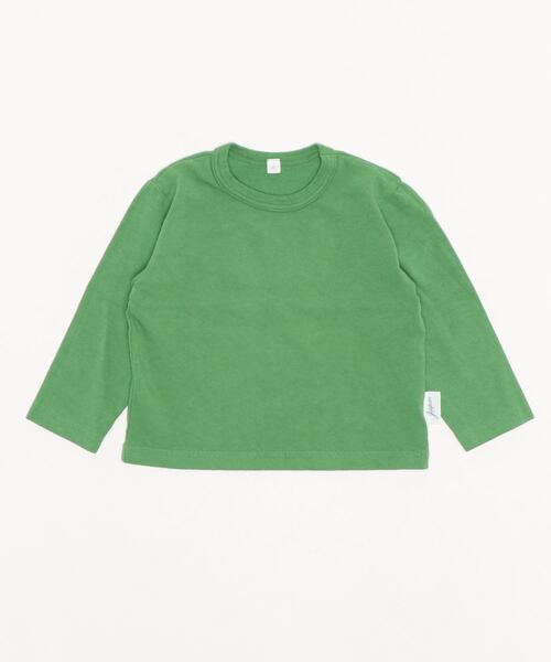 JIPPON（ジポン）の「セットインムジロンT （80～140cm）（Tシャツ/カットソー・キッズ・ライトピンク/ピンク/チャコール/サンドベージュ/ブラウン/ネイビー/レッド/ラベンダー/ミント/グリーン・110/120/80/90/130/100/95/140）」の4枚目の写真