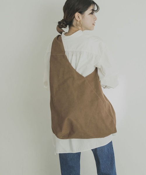 URBAN RESEARCH（アーバンリサーチ）の「ビッグショッパー（トートバッグ・レディース・ブラック/ブラウン・-）」の5枚目の写真