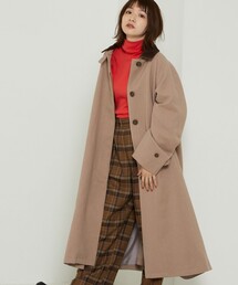 FREAK'S STORE | ウーリーステンカラーコート(ステンカラーコート)