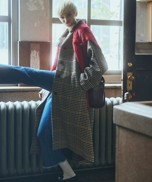 FREAK'S STORE（フリークスストア）の「ウーリーステンカラーコート（ステンカラーコート・レディース・ブラウン/ベージュ/その他・ﾌﾘ-）」の11枚目の写真