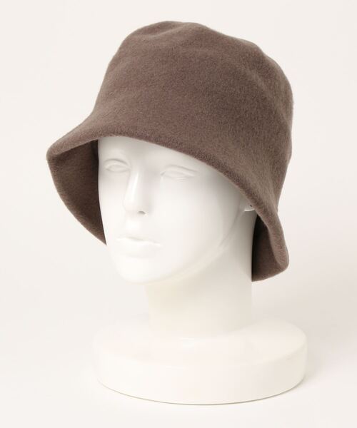 Kopka ACCESSORIES(コプカアクセサリーズ)の「Clochard Hat(ハット・レディース・ブラック/その他/アーミー/キャメル・ONE SIZE)」の4枚目の写真