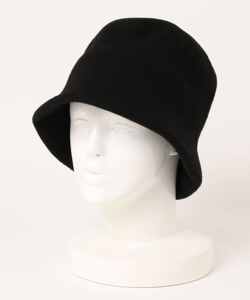 Kopka ACCESSORIES(コプカアクセサリーズ)の「Clochard Hat(ハット・レディース・ブラック/その他/アーミー/キャメル・ONE SIZE)」の2枚目の写真