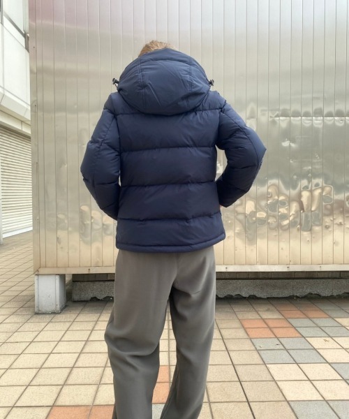 CAPEHORN（ケープホーン）の「CAPEHORN（ケープホーン）MATT SENDERO/ダブルフードショート（ダウンジャケット/コート・レディース・ネイビー・40/42）」の6枚目の写真
