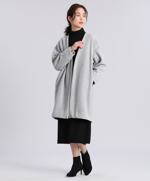 INED（イネド）の「カラーレスライトコート（ノーカラーコート）」 - WEAR