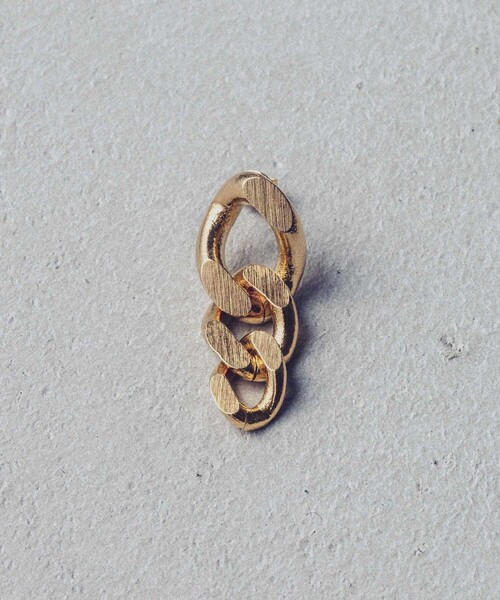 and cloud（アンドクラウド）の「Gradation Pierce S / Single（ピアス（片耳用）・レディース・ゴールド系その他/イエローゴールド/シルバー/シルバー系その他・FREE）」の3枚目の写真