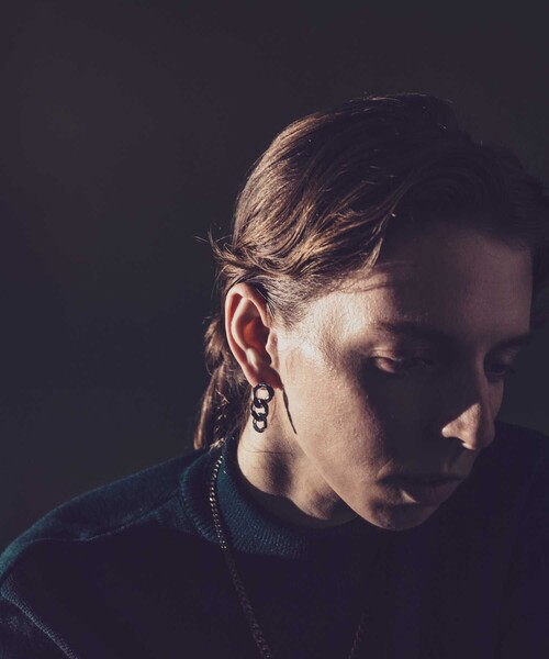 and cloud（アンドクラウド）の「Gradation Pierce S / Single（ピアス（片耳用）・レディース・ゴールド系その他/イエローゴールド/シルバー/シルバー系その他・FREE）」の9枚目の写真