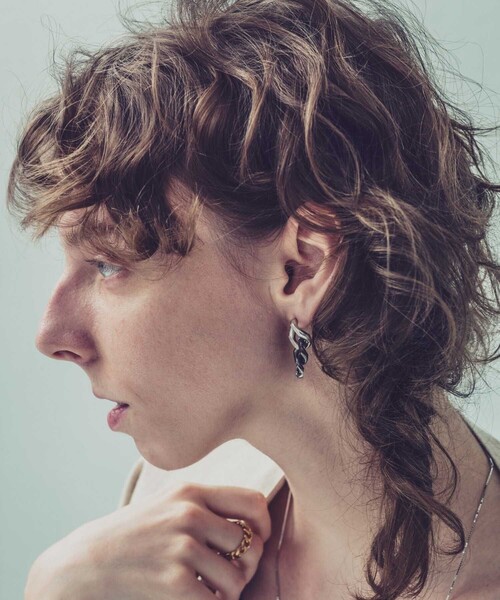 and cloud（アンドクラウド）の「Gradation Pierce S / Single（ピアス（片耳用）・レディース・ゴールド系その他/イエローゴールド/シルバー/シルバー系その他・FREE）」の17枚目の写真