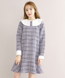 TITTY&CO. | 2WAYツイードワンピース(ワンピース)