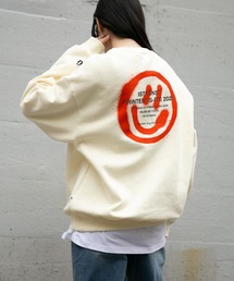 【UNISEX】ISTKUNST/LOGO&SMILEY裏起毛プルオーバー 2257968