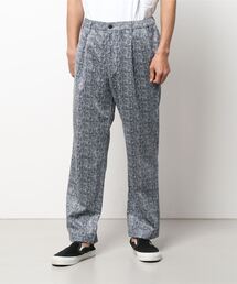 HIDEAWAYS NICOLE | ヘリンボン柄スウェードワイドパンツ(その他パンツ)