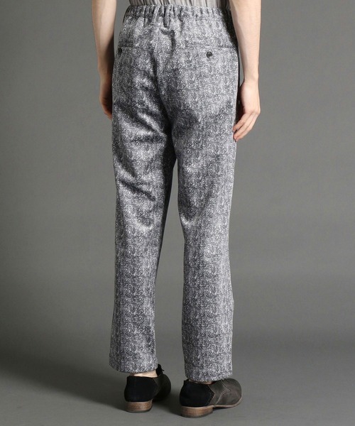 HIDEAWAYS NICOLE（ハイダウェイニコル）の「ヘリンボン柄スウェードワイドパンツ（その他パンツ・メンズ・チャコールグレー/ブラック/ネイビー・SMALL/MEDIUM/LARGE/X-LARGE）」の15枚目の写真