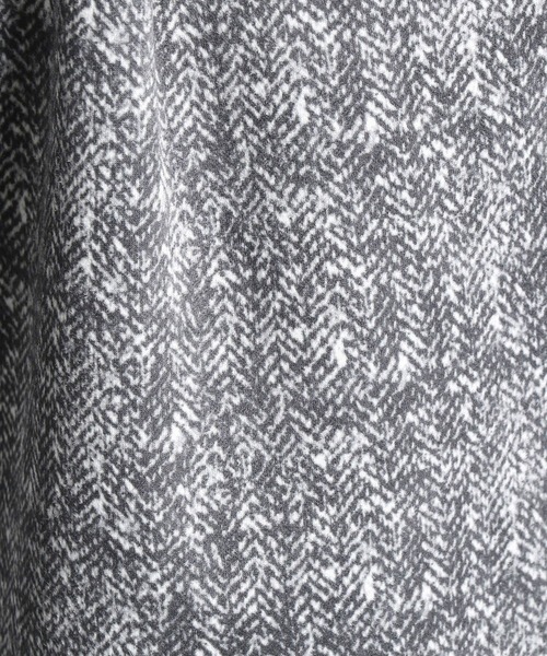 HIDEAWAYS NICOLE（ハイダウェイニコル）の「ヘリンボン柄スウェードワイドパンツ（その他パンツ・メンズ・チャコールグレー/ブラック/ネイビー・SMALL/MEDIUM/LARGE/X-LARGE）」の9枚目の写真