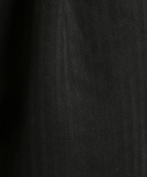 HIDEAWAYS NICOLE（ハイダウェイニコル）の「ヘリンボン柄スウェードワイドパンツ（その他パンツ・メンズ・チャコールグレー/ブラック/ネイビー・SMALL/MEDIUM/LARGE/X-LARGE）」の8枚目の写真