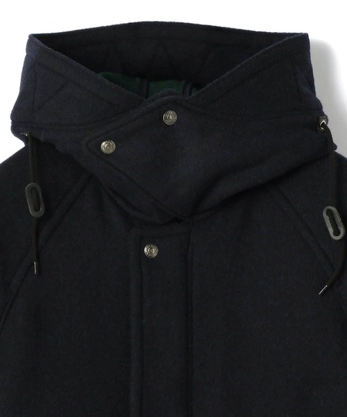 schott（ショット）の「Schott(ショット) 793W WOOL COAT/ウールコート（ステンカラーコート・レディース・ブラック/ネイビー・FREE）」の3枚目の写真