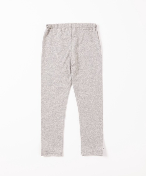 trois lapins kp（トロワラパンケーピー）の「お花モチーフの10分丈レギンス(100-130cm)（レギンス/スパッツ・キッズ・ブラック/杢グレー・130cm/100cm/110cm/120cm）」の4枚目の写真