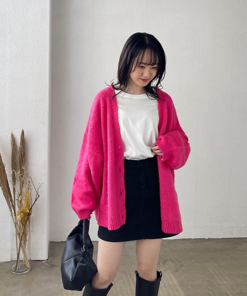 Shelly island（シェリーアイランド）の「デニムミニスカート（デニムスカート・レディース・ブラック・M）」の8枚目の写真