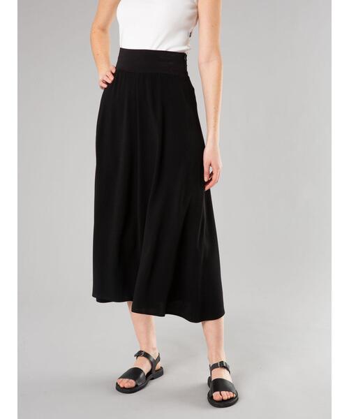 agnes b.（アニエスベー）の「U700 JUPE ロングスカート（スカート・レディース・ブラック・1/2/3）」の11枚目の写真