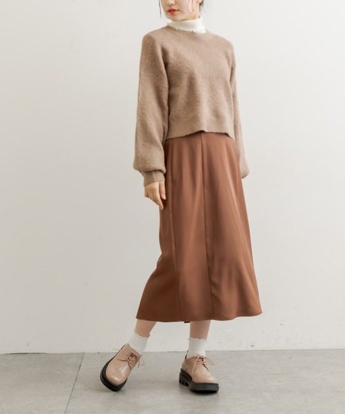 OLIVE des OLIVE(オリーブデオリーブ)の「タンク底レースアップ(その他シューズ・レディース・ダークブラウン/ブラック/ダークベージュ・SMALL/LARGE/MEDIUM)」の6枚目の写真