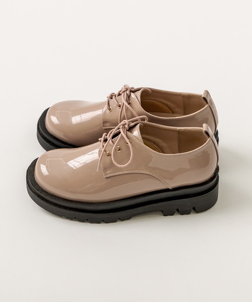 OLIVE des OLIVE(オリーブデオリーブ)の「タンク底レースアップ(その他シューズ・レディース・ダークブラウン/ブラック/ダークベージュ・SMALL/LARGE/MEDIUM)」の11枚目の写真