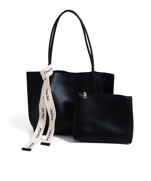 Dita（ディータ）の「ストラップソフトトートバッグ（ポーチ付き）A4（トートバッグ・レディース・ブラウン/ブラック/キャメル/ナチュラル・FREE）」の13枚目の写真