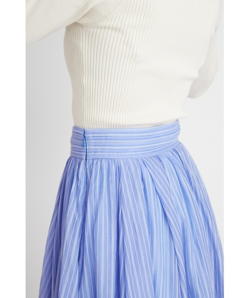 SNIDEL（スナイデル）の「シアーチェックボリュームスカート（スカート・レディース・ホワイト/ピンク/ブルー・1/0）」の10枚目の写真