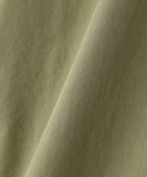 MHL.（エムエイチエル）の「GARMENT DYE BASIC POPLIN（シャツ/ブラウス・メンズ・ホワイト/カーキ・SMALL/MEDIUM/LARGE/X-LARGE）」の6枚目の写真