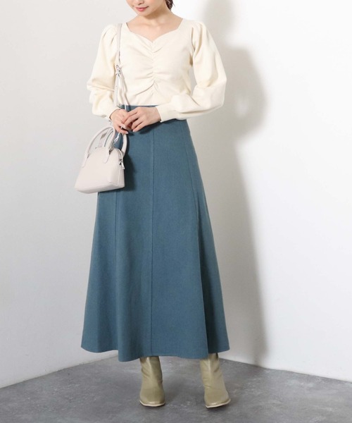 archives(アルシーヴ)の「デニムバックレースアップスカート(デニムスカート・レディース・アイボリー/ブラック/ロイヤルブルー・MEDIUM)」の22枚目の写真