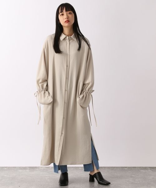 LOWRYS FARM（ローリーズファーム）の「オックスソデフリルシャツ