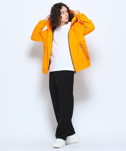 TOMMY HILFIGER(トミーヒルフィガー)の「リップトップフーデッドジャケット(ナイロンジャケット・メンズ・ブルー/オレンジ/ブラック・SMALL/X-LARGE/LARGE/MEDIUM)」の7枚目の写真