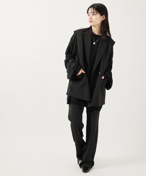 re_k by JUNRED(レクバイジュンレッド)の「【 re_k by JUNRed 】リファインTRジレ(ベスト・メンズ・グレー/ブラック/オフホワイト・M/S/L)」の14枚目の写真
