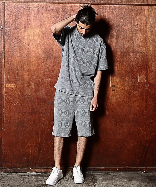 ラトルトラップ/【セットアップ対応】ピグメントバイオパイルジャガードショートパンツ RATTLE TRAP（ラトルトラップ）の「【セットアップ対応】ピグメント