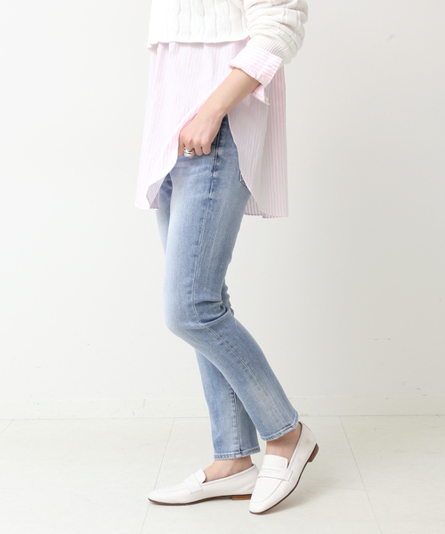 Spick & Span（スピックアンドスパン）の「【RED CARD】30th Anniversary（デニムパンツ・レディース・ベージュ系その他/ブルー系その他/コバルトブルー・23/24/25/22/21）」の15枚目の写真