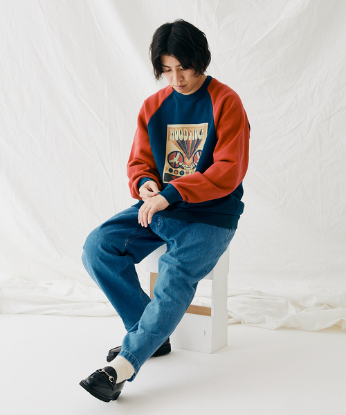 JOURNAL STANDARD（ジャーナルスタンダード）の「【psychedelic/サイケデリック×JOURNAL STANDARD】別注 60s スウェット（スウェット・メンズ・ホワイト/ネイビー/グレー/イエロー/オレンジ/スミクロ・MEDIUM/LARGE）」の15枚目の写真