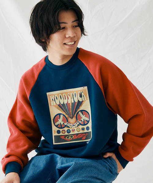 JOURNAL STANDARD（ジャーナルスタンダード）の「【psychedelic/サイケデリック×JOURNAL STANDARD】別注 60s スウェット（スウェット・メンズ・ホワイト/ネイビー/グレー/イエロー/オレンジ/スミクロ・MEDIUM/LARGE）」の16枚目の写真