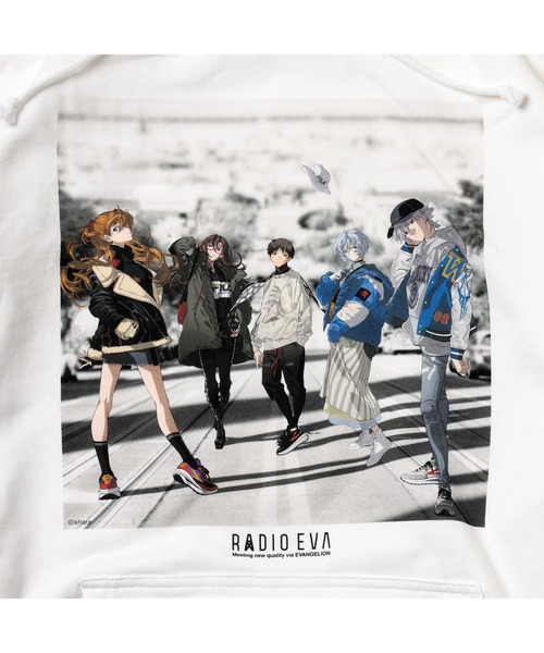 タグ付き 888 RADIO EVA Illustration Cutsew α