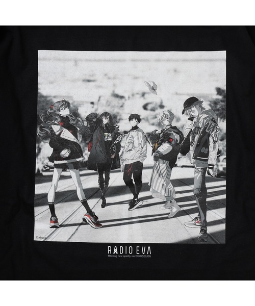 EVANGELION RADIO EVA 888 RADIO EVA Illustration Cutsew α