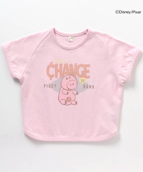 Disney（ディズニー）の「ディズニーキャラクターTシャツ/トイストーリー（Tシャツ/カットソー・キッズ・ブラウン/サックスブルー/ピンク/イエロー/オレンジ/ミント・90/100/110/120/80/130/140）」の5枚目の写真