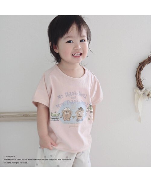 Disney（ディズニー）の「ディズニーキャラクターTシャツ/トイストーリー（Tシャツ/カットソー・キッズ・ブラウン/サックスブルー/ピンク/イエロー/オレンジ/ミント・90/100/110/120/80/130/140）」の10枚目の写真
