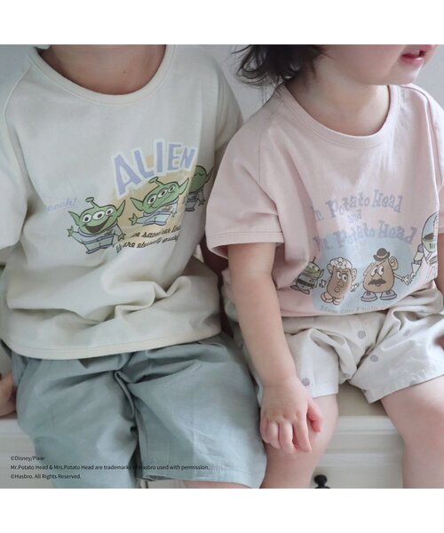 Disney（ディズニー）の「ディズニーキャラクターTシャツ/トイストーリー（Tシャツ/カットソー・キッズ・ブラウン/サックスブルー/ピンク/イエロー/オレンジ/ミント・90/100/110/120/80/130/140）」の11枚目の写真