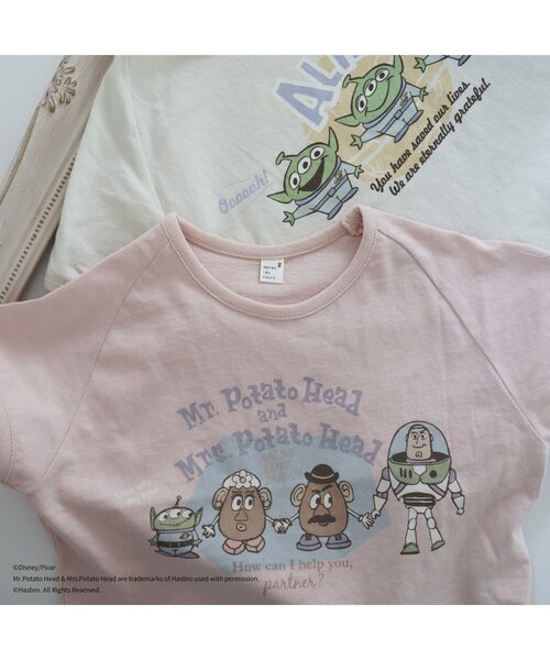 Disney（ディズニー）の「ディズニーキャラクターTシャツ/トイストーリー（Tシャツ/カットソー・キッズ・ブラウン/サックスブルー/ピンク/イエロー/オレンジ/ミント・90/100/110/120/80/130/140）」の12枚目の写真