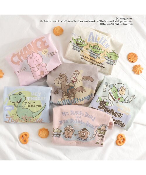 Disney（ディズニー）の「ディズニーキャラクターTシャツ/トイストーリー（Tシャツ/カットソー・キッズ・ブラウン/サックスブルー/ピンク/イエロー/オレンジ/ミント・90/100/110/120/80/130/140）」の15枚目の写真
