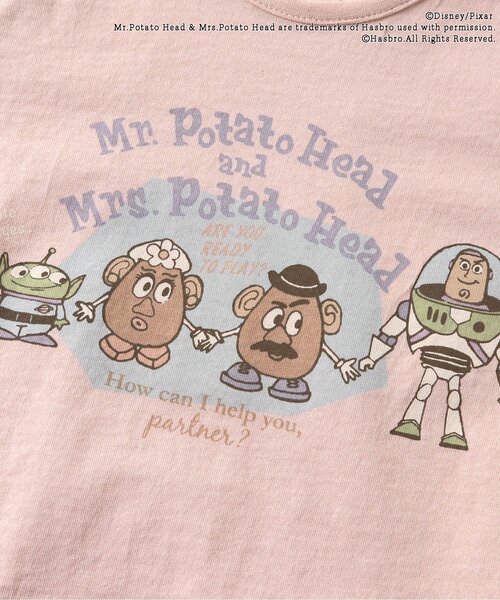 Disney（ディズニー）の「ディズニーキャラクターTシャツ/トイストーリー（Tシャツ/カットソー・キッズ・ブラウン/サックスブルー/ピンク/イエロー/オレンジ/ミント・90/100/110/120/80/130/140）」の20枚目の写真