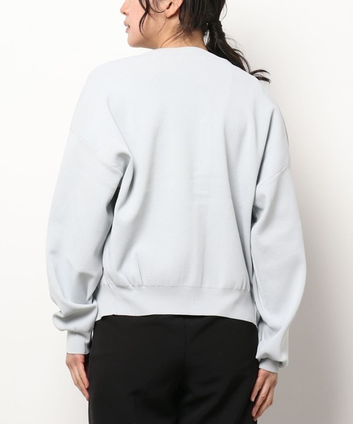 OUVRAGE CLASSE(ウヴラージュクラス)の「比翼カーディガン(カーディガン/ボレロ・レディース・オフホワイト/ライトグレー/ブラック/ネイビー/ピンク/ライム・FREE)」の10枚目の写真