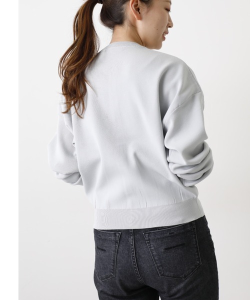 OUVRAGE CLASSE(ウヴラージュクラス)の「比翼カーディガン(カーディガン/ボレロ・レディース・オフホワイト/ライトグレー/ブラック/ネイビー/ピンク/ライム・FREE)」の22枚目の写真