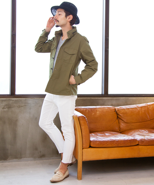 BEAUTY&YOUTH UNITED ARROWS（ビューティーアンドユースユナイテッドアローズ）の「BY ∴ カット/オフ 5ポケット アンクルパンツ◆（その他パンツ・メンズ・オフホワイト/ブラック/ライトブルー・MEDIUM/LARGE/SMALL/X-LARGE）」の18枚目の写真